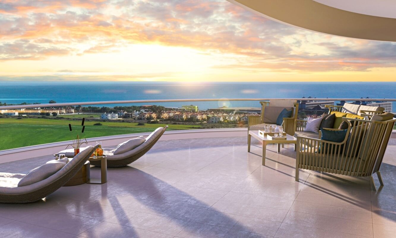 Sea view property in Cyprus