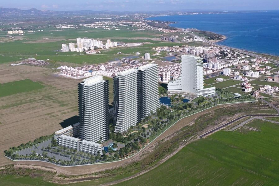 Modern residential development in Cyprus