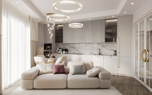 1+1 Apartment in Gaziveren, North Cyprus