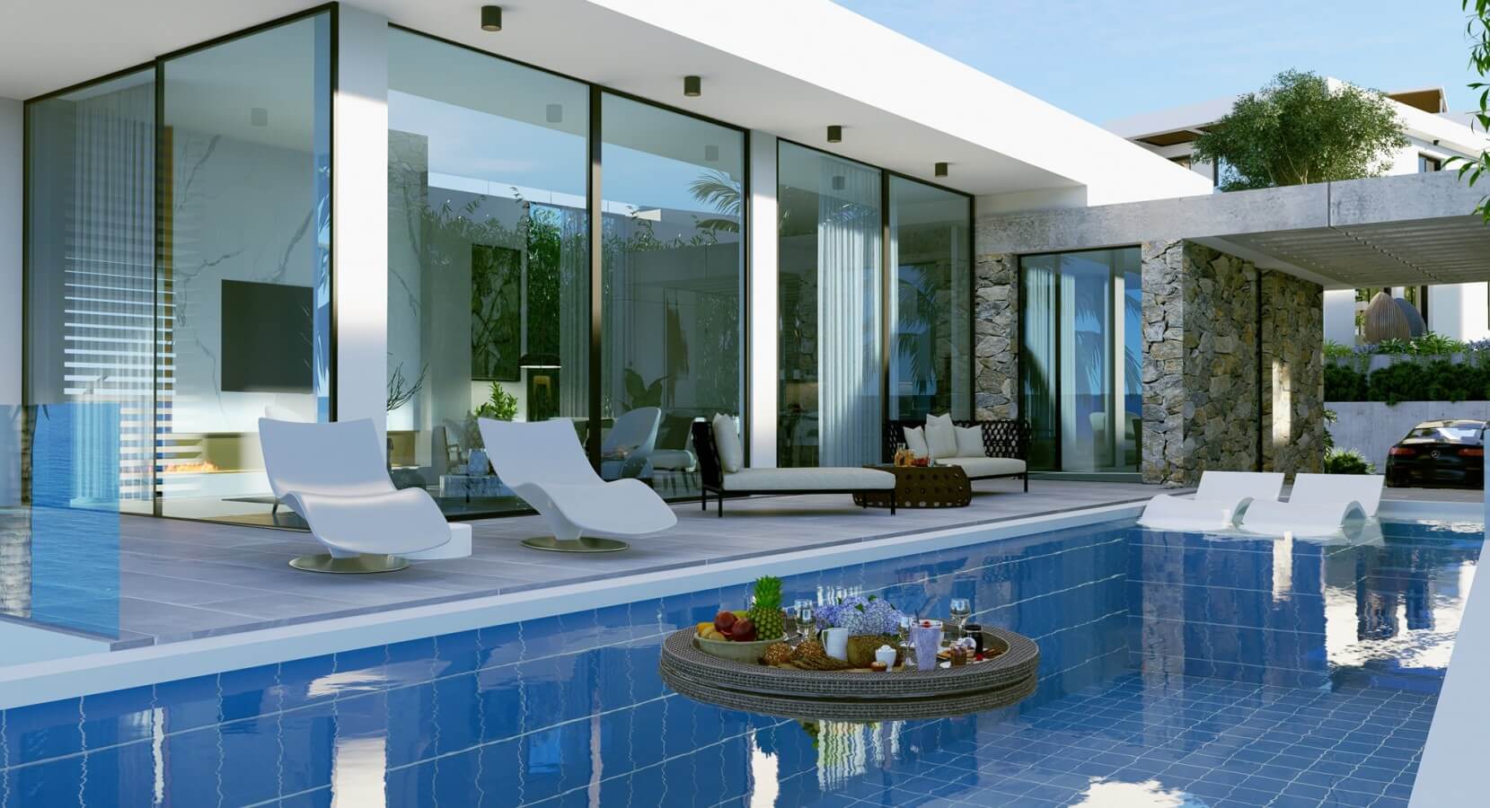 Residential complex in Cyprus with pool