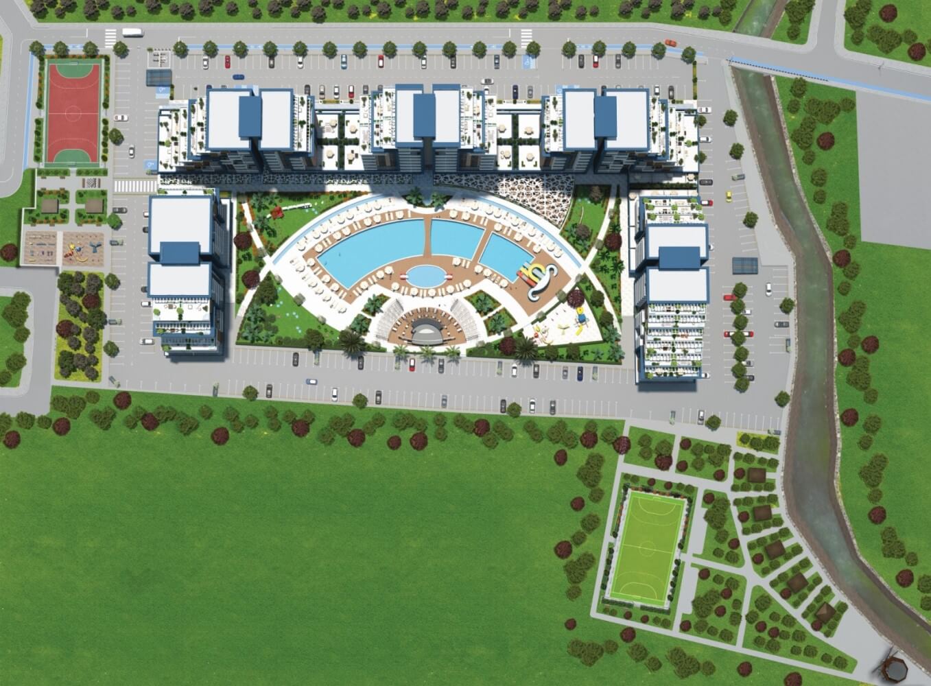 Riverside Life Residence Site Plan