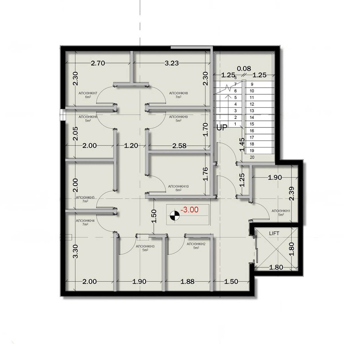 1-Schlafzimmer-Wohnung